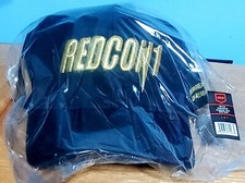 Redcon 1 Gold Puff 3D Embroidered Logo Baseball Cap Hat SnapBack Black New