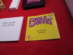 Bible Buffet (Nintendo Entertainment System, 1993) NES COMPLETE w/ Box manual