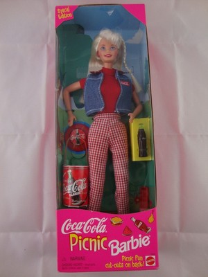coca cola picnic barbie 1997