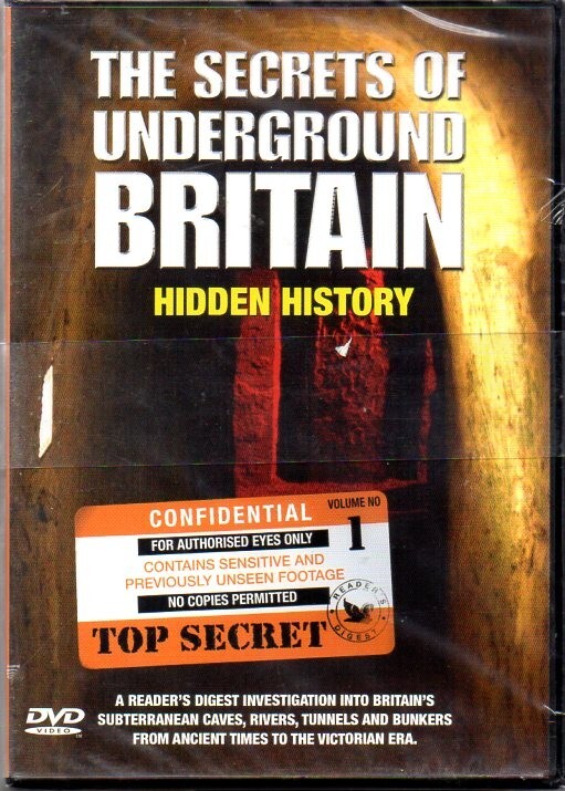 The Secrets Of Underground Britain Vol. 1-3 DVDs - Region 2 - New & Sealed