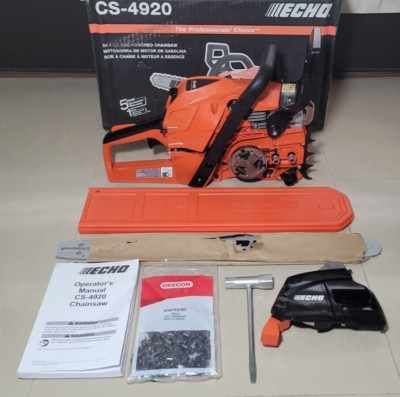 Echo CS-4920 20 in. 50.1 cc 2-Stroke Gas Rear Handle Chainsaw