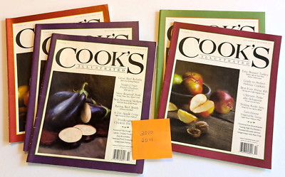 Cook's Illustrated Magazine Multiple Issues 2010-2024