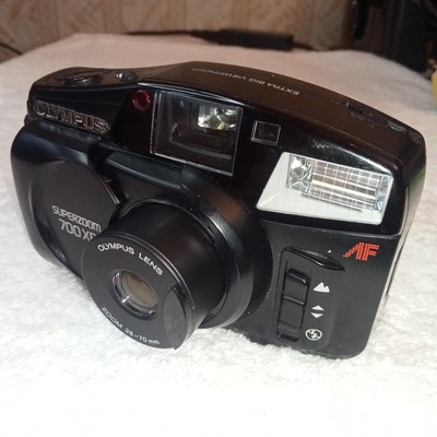 Vintage Rare Olympus Superzoom 700XB 35mm Film Camera.In working order .