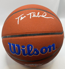 Tom Thibodeau Signed Autograph Full Size Wilson NBA New York Knicks Basketball
