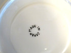 Vintage Roses Brown Transfer White Bone China 5.50" Saucer w/Gold Trim, Japan — photo 3