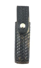 Dutyman Basketweave Black Leather 4oz Mk4 Mace OC Holster 1951-O