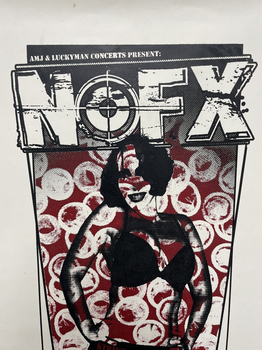 NOFX Poster 2007 Concert Tour Marquee Theatre Tempe AZ Screen