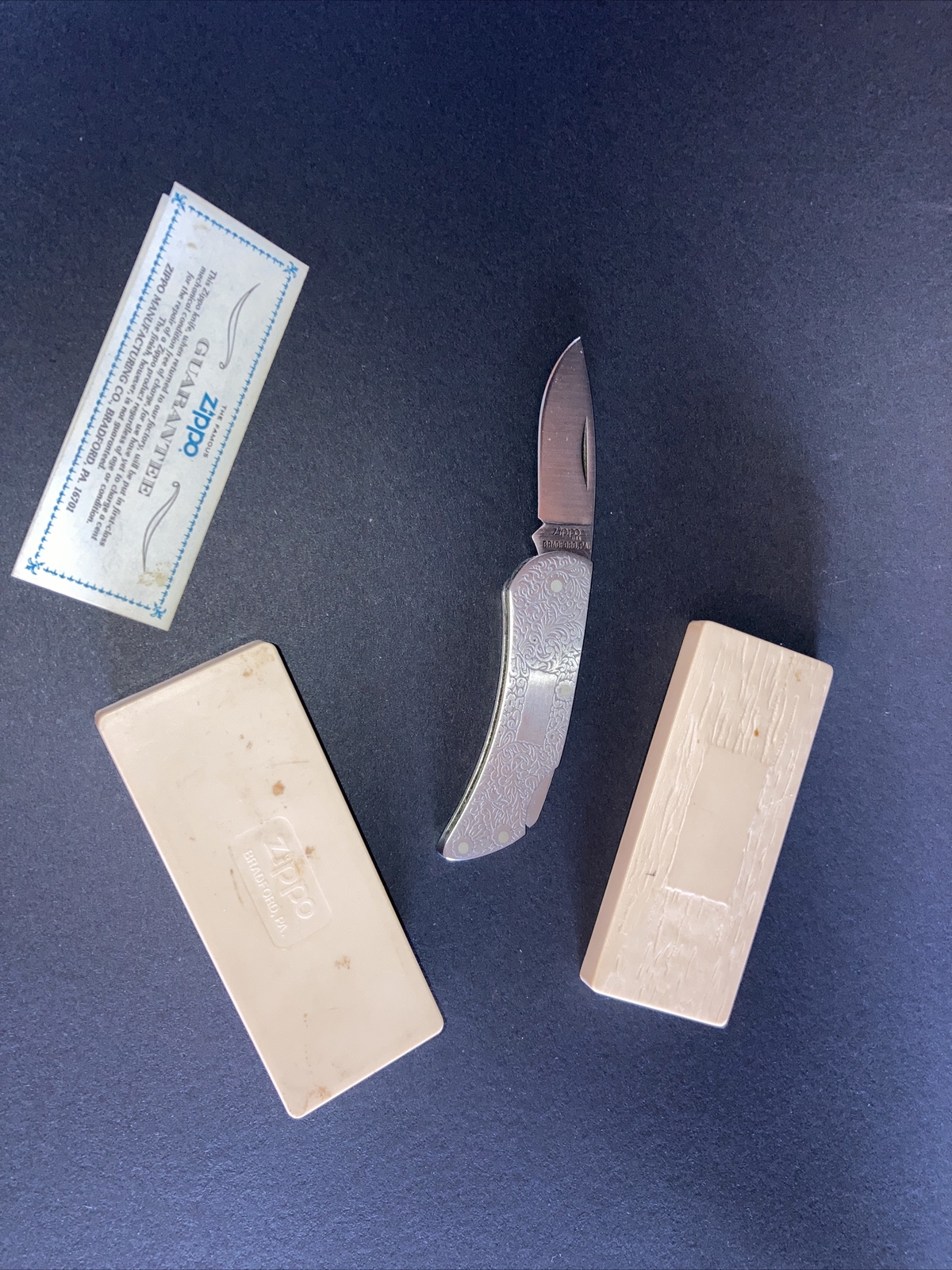 RARE Vintage Zippo Pocket Knife