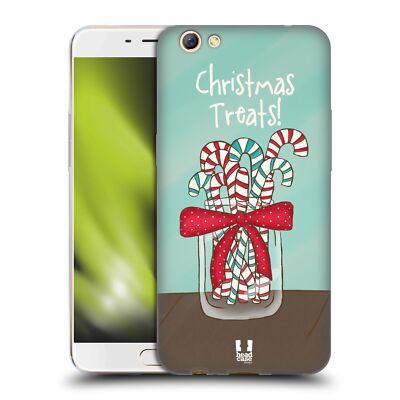 HEAD CASE DESIGNS HOLIDAY CRAZE SOFT GEL CASE FOR OPPO PHONES