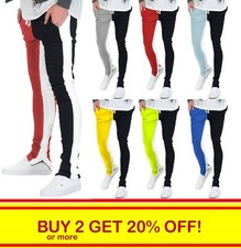 Mens Training Fitness Track Pants Stretched Casual Active Sports USA SIZE S-3XL