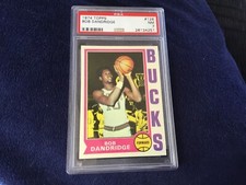 1974 Topps Basketball #126 Bob Dandridge  PSA 7. NM