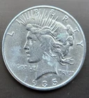 1935-S PEACE SILVER DOLLAR ~ XF/AU ~ NICE COIN