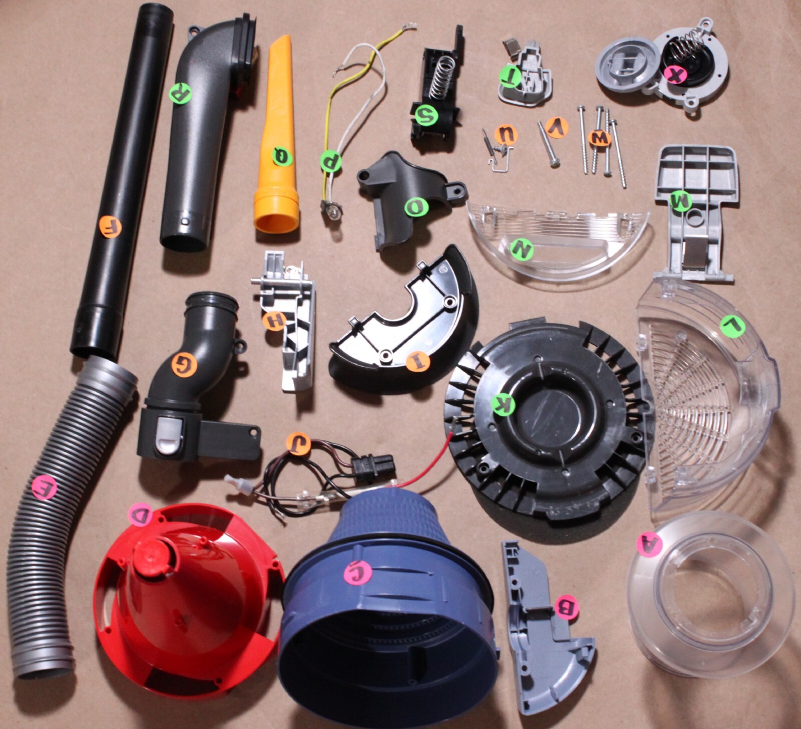 Hoover UH70210 WINDTUNNEL UPRIGHT VACUUM CLEANER "REPLACEMENT PARTS" eBay