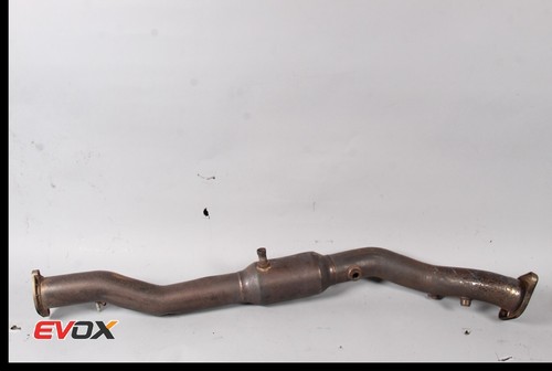 Invidia 1pc Down Pipe & High Flow Cat for Mitsubishi EVO X 08-15