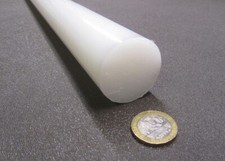 Hdpe White Round Rod 1.50" Diameter x 60" Long