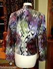 NEW Boston Proper IKAT Velvet Blazer Jacket Boho Artsy Chic Retro Coat 4 $189 — photo 4