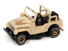 Auto World Xtraction SC388-2A 2023 R1 OFF ROAD 1979 JEEP CJ-7 TAN HO Scale Slo