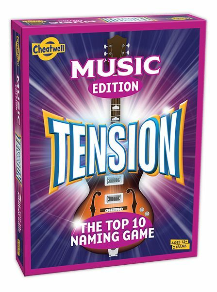Tension Music Edition - Music Gift - Music Themed Family Game