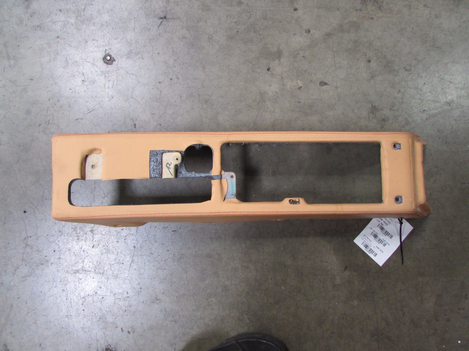 Ferrari F430, Lower Leather Center Console, Used, P/N 68396405