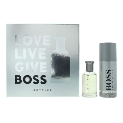 Hugo Boss Bottled 2 Piece Gift Set: EDT 50ml - Deodorant Spray