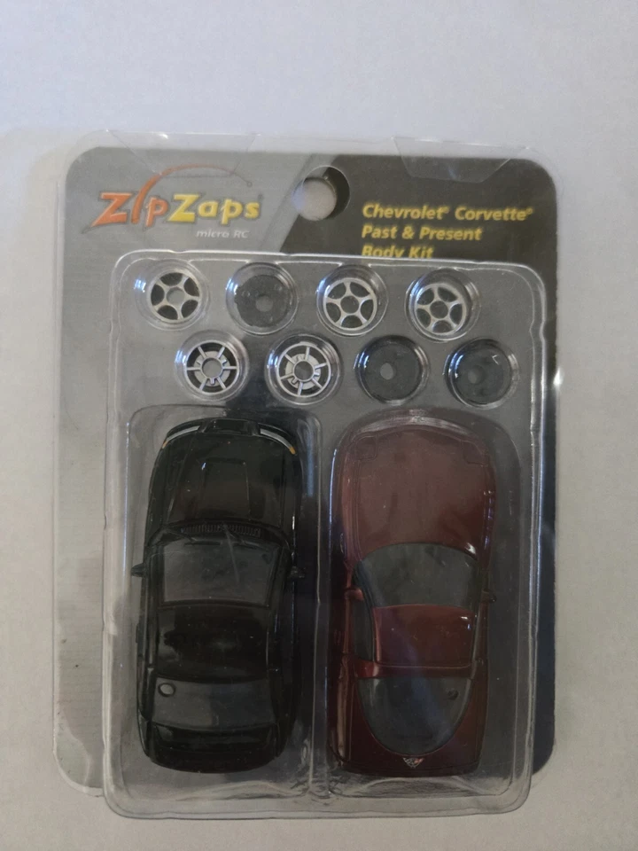 Vintange Radio Shack Zip-Zaps Body Kit 1 Mustang , 1 Corvette. - Image 2 of 4