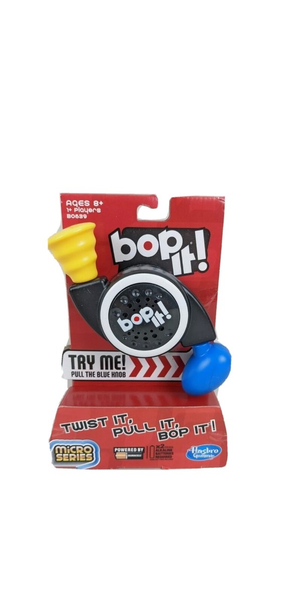 Hasbro Bop It! Micro Series Game – Fast-Paced Handheld Fun For Parties & Solo Play