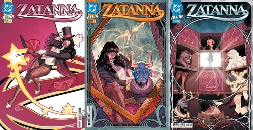 ZATANNA SET: #1 2 3 CVR A DC COMICS 2025 JAMAL CAMPBELL MAIN COVER
