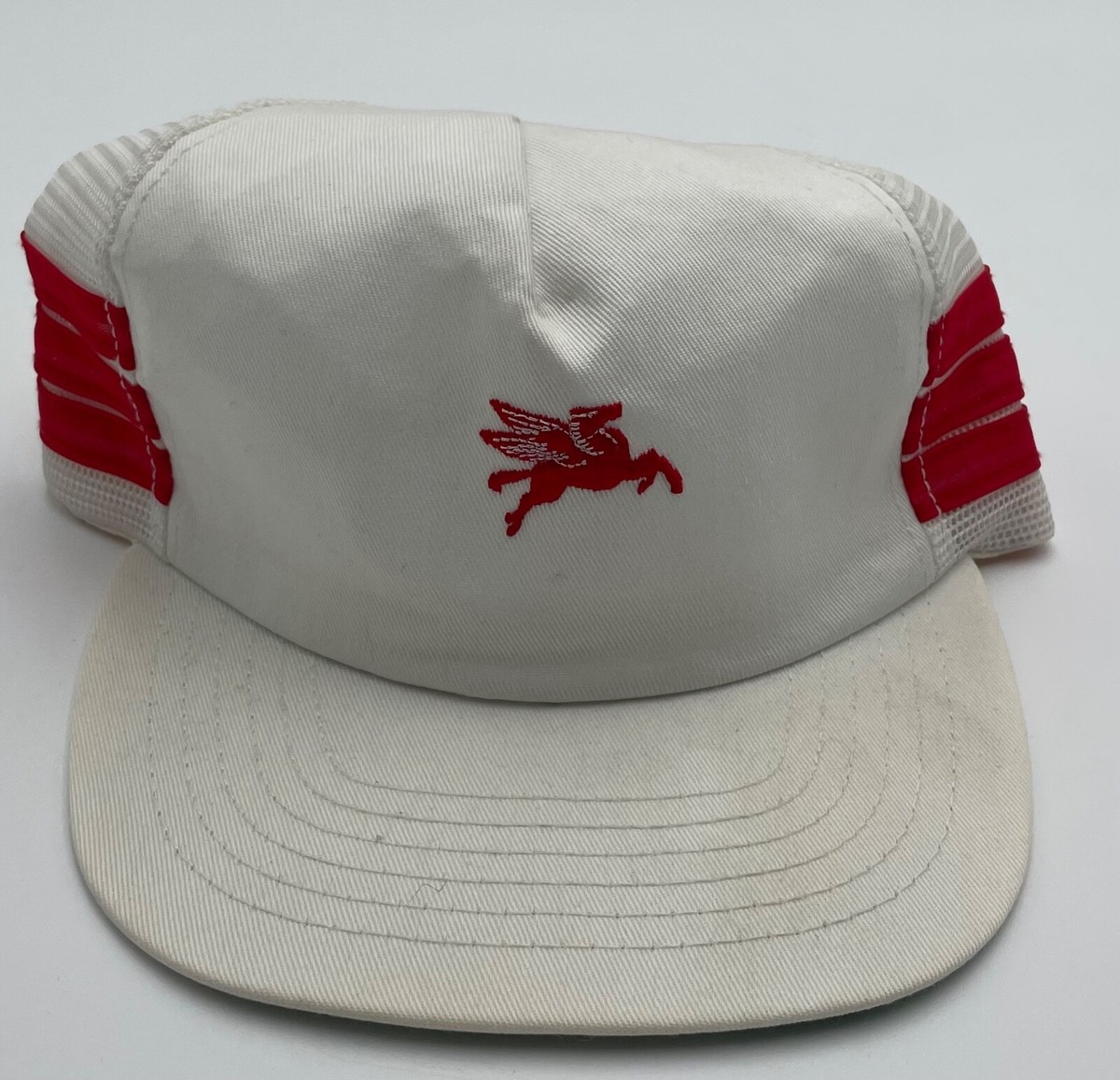 Casquette Vintage Swingster En Daim Avec Logo Pégasus (huile, Pétrole) - Taille Réglable - USA