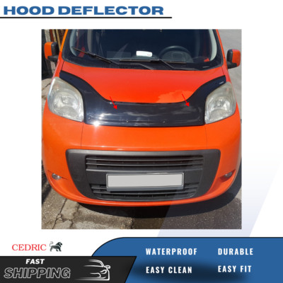 Motorhaubenabweiser | Bug Shield vorne kompatibel für Fiat Fiorino 2008-2017
