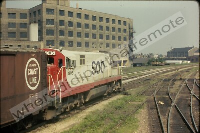 Original Dia Soo Line SOO Nr. 805 GE U30C Western Ave. Chicago 7-1969 (KP) (S3