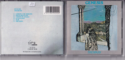 Genesis   Trespass CD Charisma