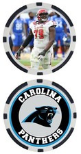 IKEM EKWONU - 2022 NFL DRAFT PICK 6 - CAROLINA PANTHERS - POKER CHIP 