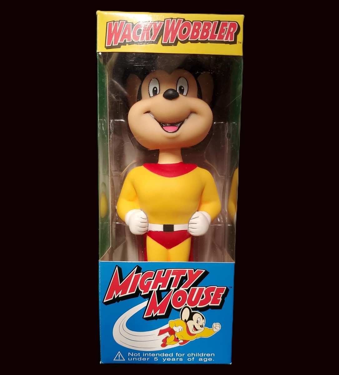 Funko Wacky Wobbler Bobblehead - Terrytoons - Mighty Mouse