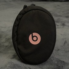 Beats by Dr.Dre Soft Rose Gold Fabric Zipper Case for Beats Solo 3 4 Headphones