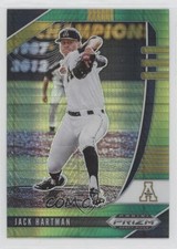 2020 Panini Prizm Draft Picks Green & Yellow Hyper Jack Hartman #PDP108 11th