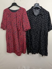 Bundle of 2 casual dress size 22 black and red mix Next George