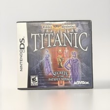 Nintendo DS Titanic Secrets Of The Fateful Voyage TESTED WORKS 