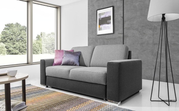 Chesterfield 2 Sitzer Designer Sofa Couch Polster Sofas Couchen Stoff Textil Neu-image
