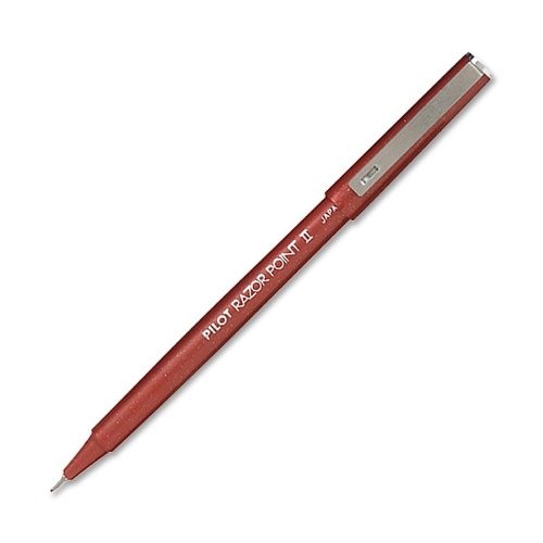 Pilot Super Fine Point Razor Ii Marker - Super Fine Pen Point Type - 0.3 Mm Pen