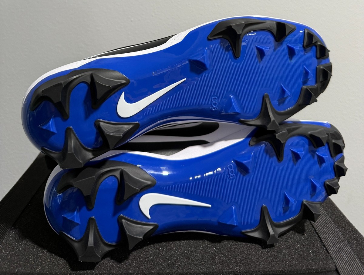 Nike Mens 11 Alpha Menace Strong Football Cleats White/Hyper  display picture 1