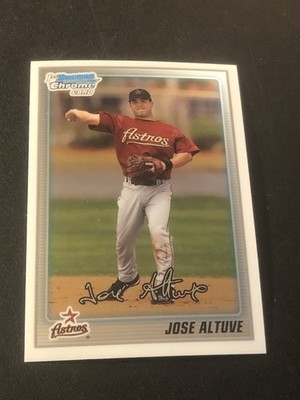 2010 Bowman Chrome Prospects Jose Altuve #BCP137
