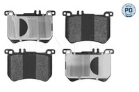 Bremsbelagsatz, Scheibenbremse MEYLE-PD: Advanced Performance A 025 251 8317/PD