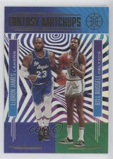 2020-21 Panini Illusions Fantasy Matchups LeBron James Bill Russell #19 HOF 0g27