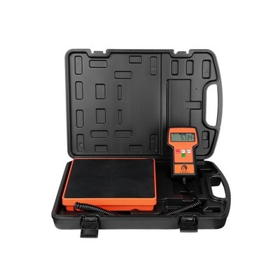 110LBS Electronic Digital Refrigerant Charging Weight Scale with Portable Cas...