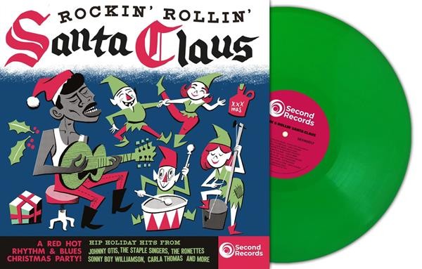 Aa.Vv. - Rockin Rollin Santa Claus (Green Vinyl)