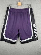 Vintage Y2K Nike Sacramento Kings NBA Basketball Shorts Size XL S1062