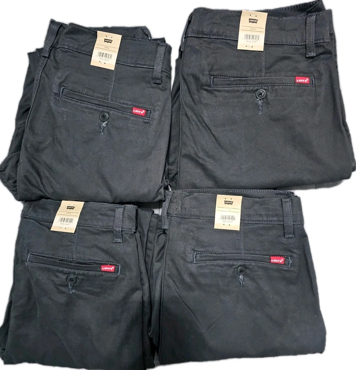 Levis Mens XX Chino Slim Taper Stretch Grey Trouser All Sizes
Opens in a new window or tab