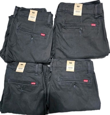 Levis Herren XX Chino Slim Taper Stretch Grau Hose Alle Größen