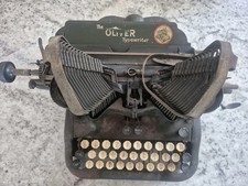 Oliver No. 9 Typewriter – Printype - Batwing – c1918 thumbnail