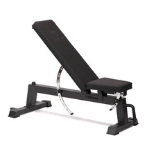 Titan Fitness Performance Series Adjustable Bench, Rated 650 LB Incline, Black